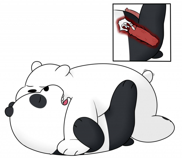 ice bear+panda (character)