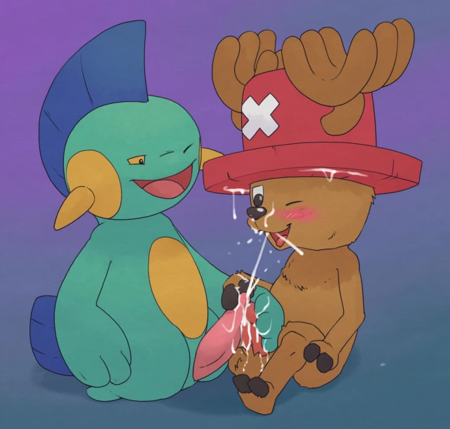 marshtomp+tony tony chopper