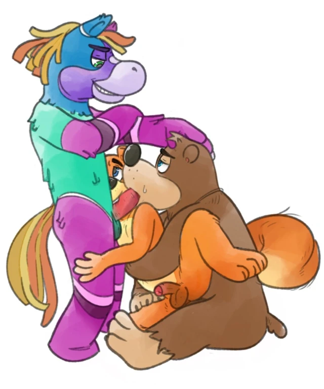banjo (banjo-kazooie)+conker+hudson horstachio