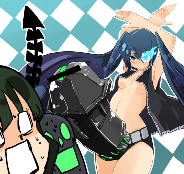 black rock shooter (character)+dead master