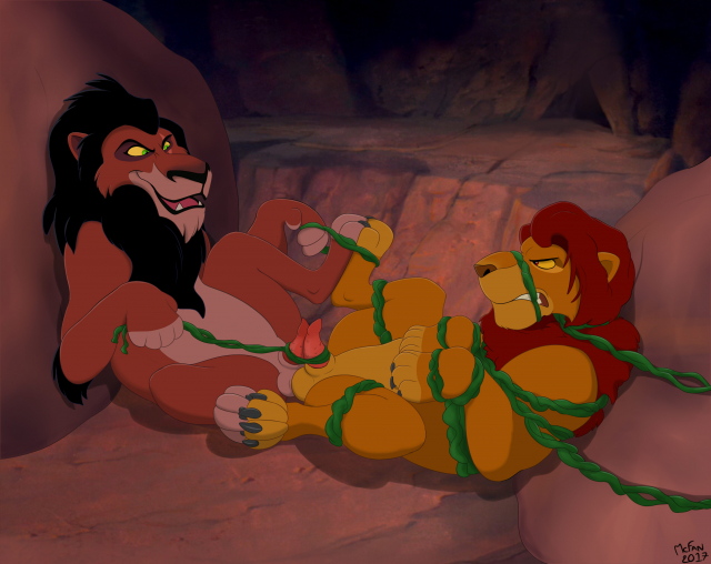 mufasa+scar (the lion king)