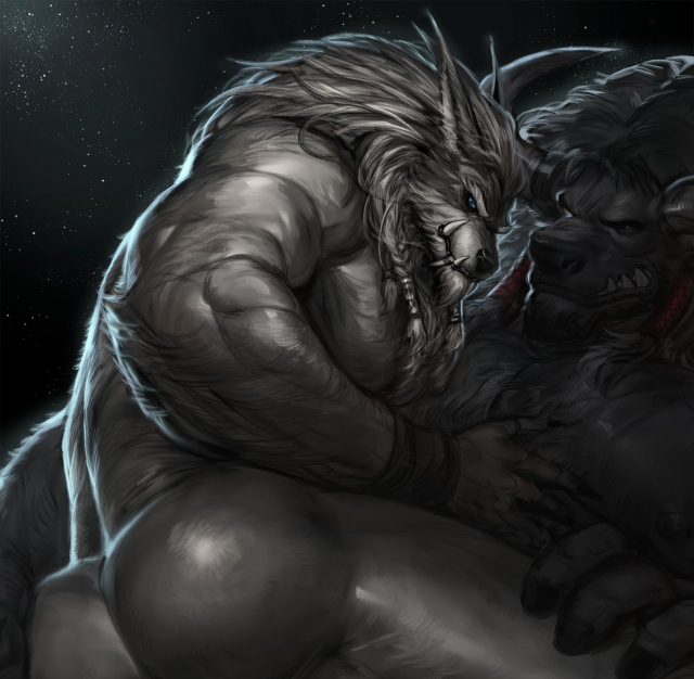 genn greymane+tauren+werewolf+worgen