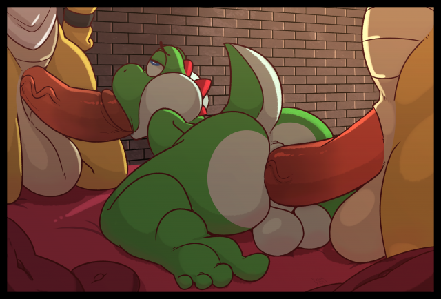 bowser+koopa+yoshi