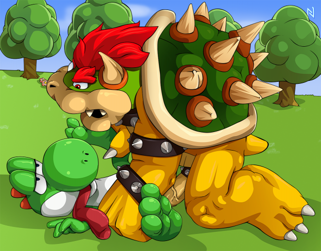 bowser+koopa+yoshi