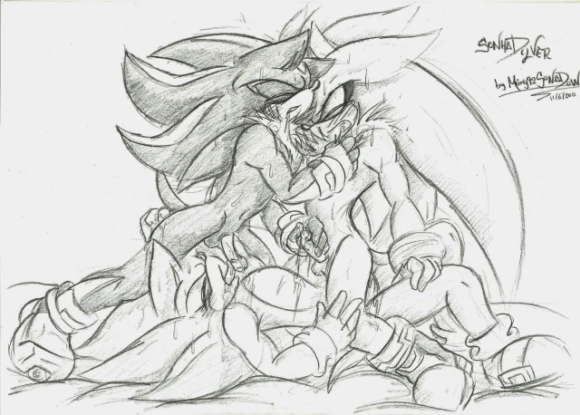 shadow the hedgehog+silver the hedgehog+sonic the hedgehog