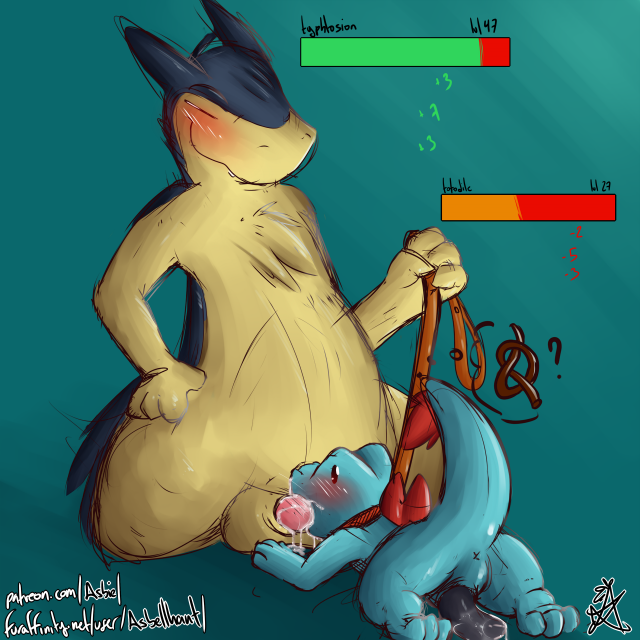 totodile+typhlosion