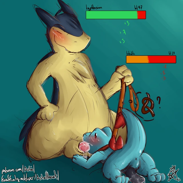 totodile+typhlosion