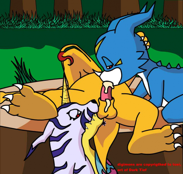 gabumon+veemon