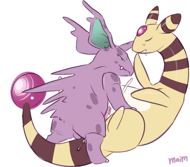 ampharos+nidorino