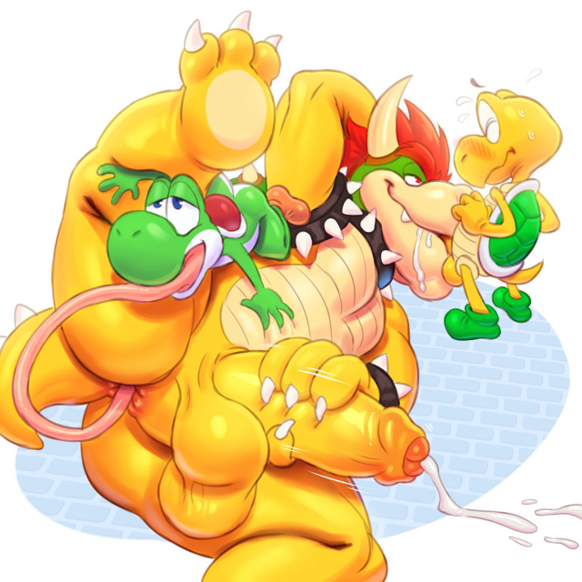 bowser+koopa+yoshi