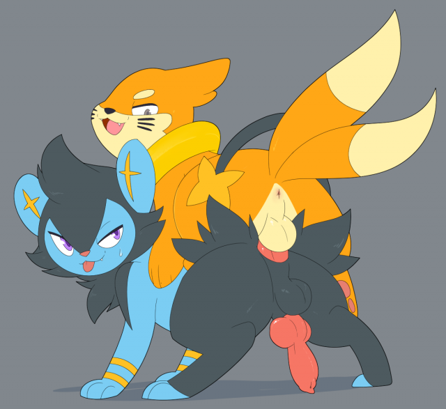 buizel+luxio