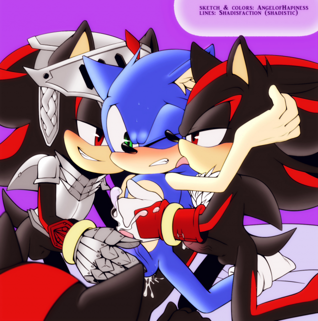 shadow the hedgehog+sonic the hedgehog