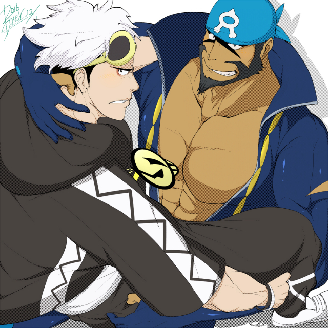 archie (pokemon)+guzma (pokemon)