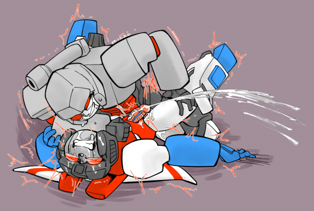 megatron+starscream