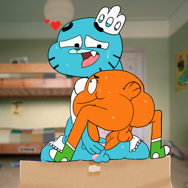 darwin watterson+gumball watterson