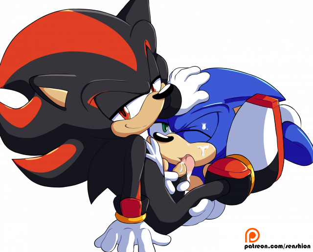 shadow the hedgehog+sonic the hedgehog