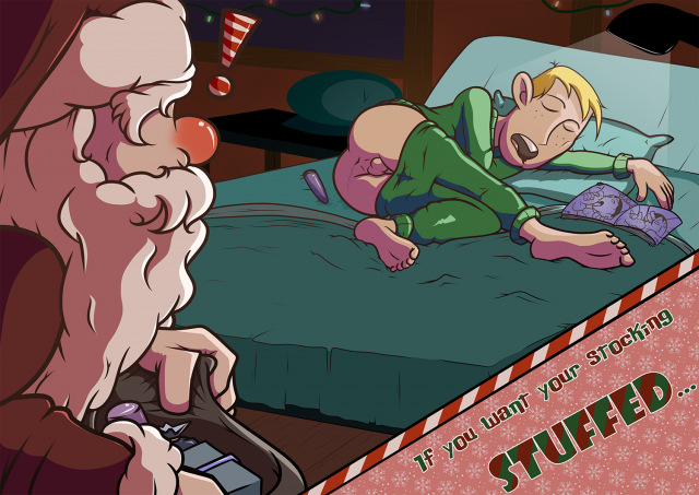 ron stoppable+santa claus