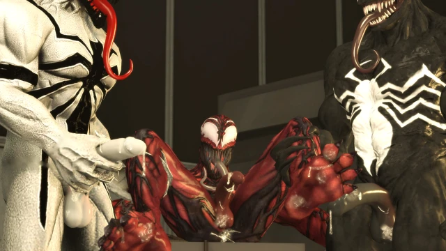 anti-venom+venom (spider-man)