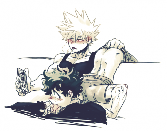 izuku midoriya+katsuki bakugou