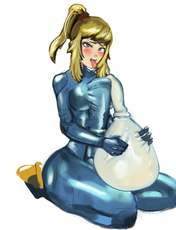 samus aran+zero suit samus