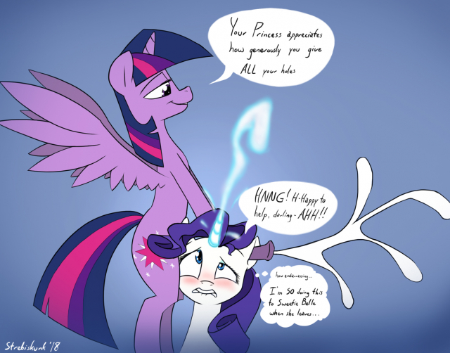 rarity (mlp)+twilight sparkle (mlp)