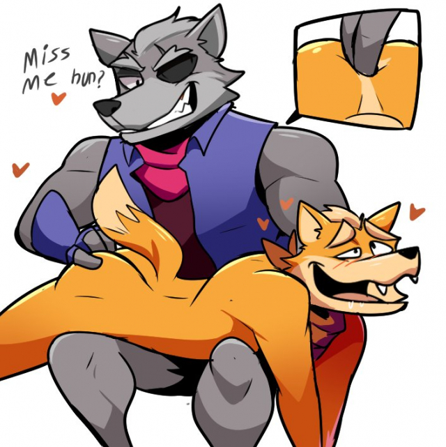 fox mccloud+wolf o'donnell
