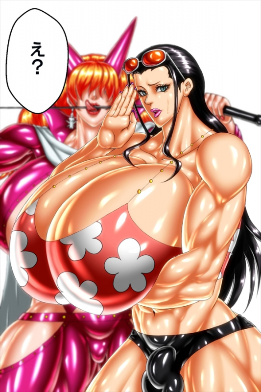 nico robin+sac-chan