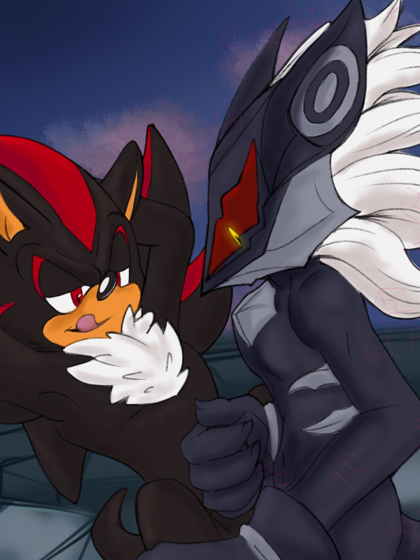 infinite (sonic)+shadow the hedgehog