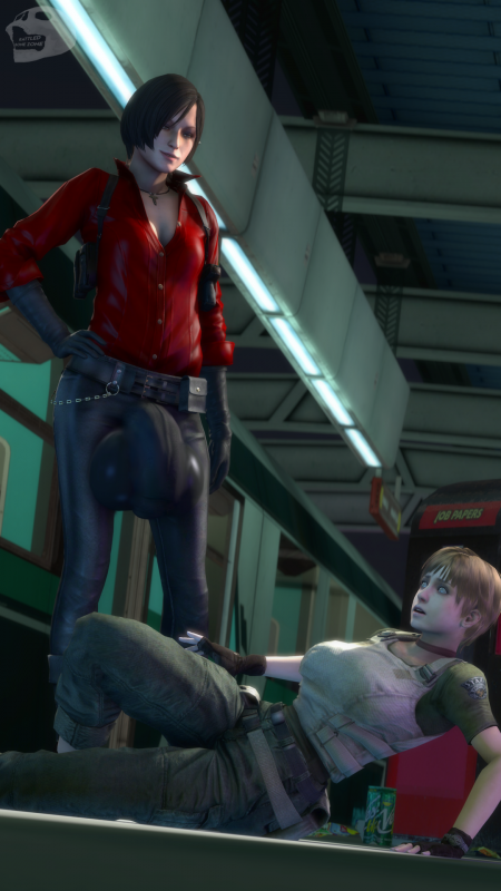 ada wong+rebecca chambers