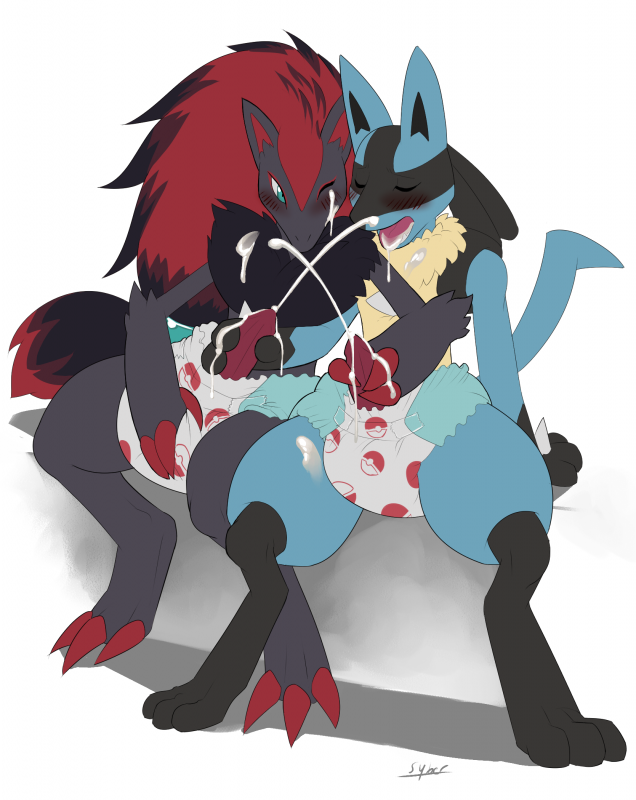 lucario+zoroark