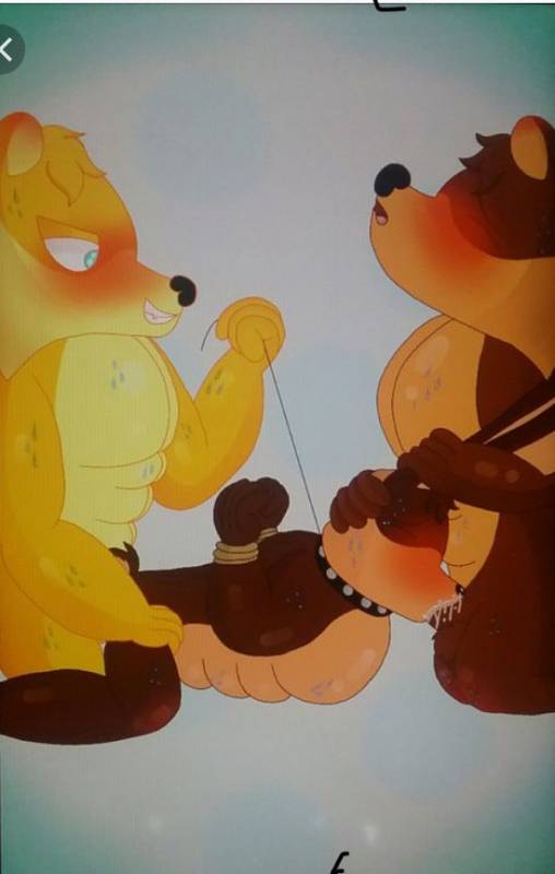 freddy (fnaf)+golden freddy (fnaf)