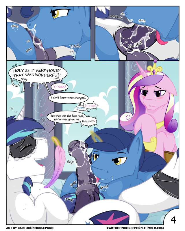 night light (mlp)+shining armor (mlp)