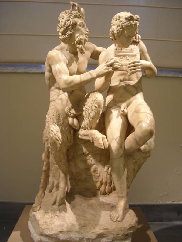 daphnis+pan (mythology)