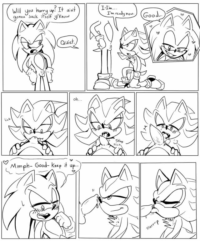 shadow the hedgehog+sonic the hedgehog