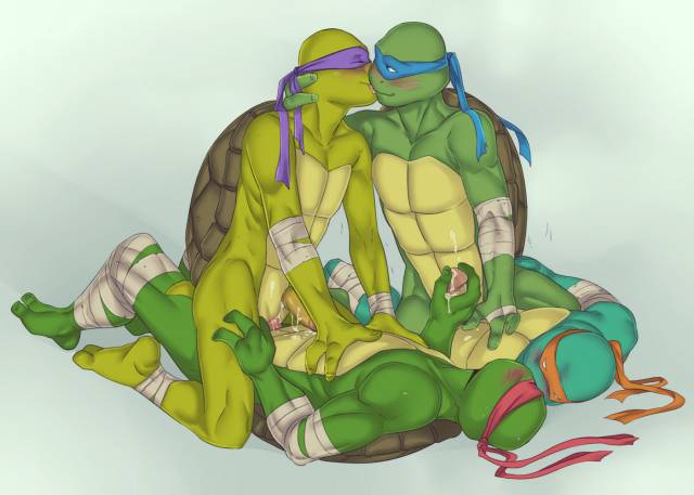 donatello (tmnt)+leonardo (tmnt)+michelangelo (tmnt)+raphael (tmnt)