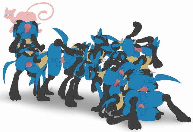 lucario+mew