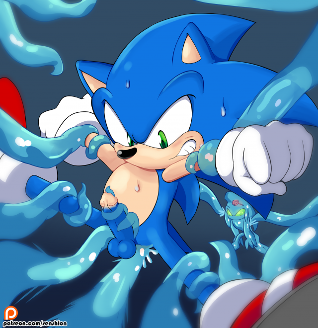 chaos (sonic)+sonic the hedgehog